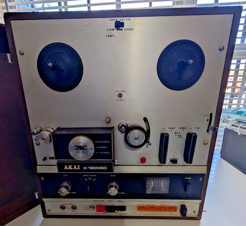 Vintage akai 1800sd - akai, x-1800sd