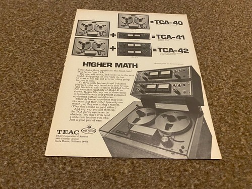 Jbf55 advert 11x8 teac - advert,