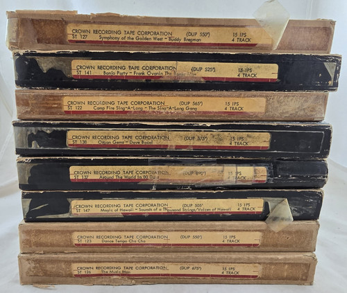 Crown records ips 4 - records, 15