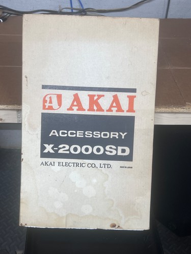 Akai 2000sd reel - akai, x-2000sd