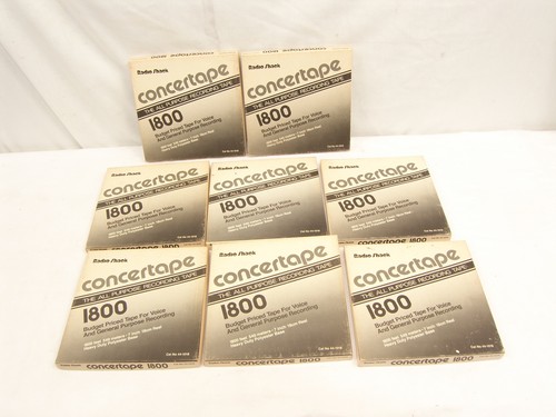 Lot vtg concertape - lot, radio