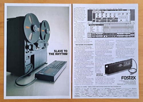 Fostex multi track reel to - fostex,